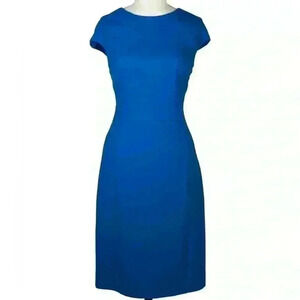 Oscar de la Renta Royal Blue Dress